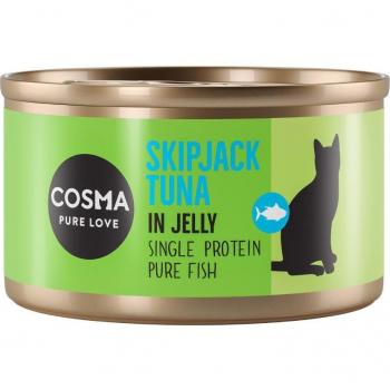 Cosma Original en gelée thon Skipjack, 1 lot de 24 sachets de 85 g