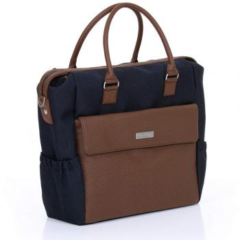 Jetset ABC Wickeltasche für Babys – Windelbox mit Auflage, Wärmer und Utensilien­tüte – Shadow