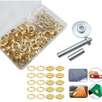 Ojales 12 mm para Manualidades – Metal, Lona & Cuero