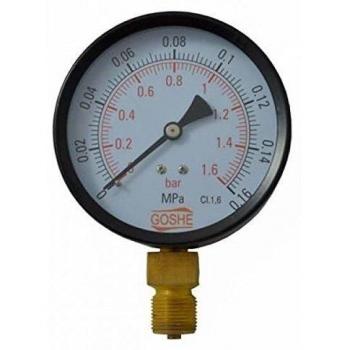 4 Bar Pressure Gauge 100mm Side Entry M20x1.5