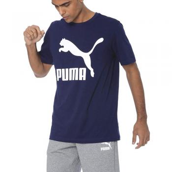 Peacoat Puma Classics Logo Tee Camiseta Hombre M