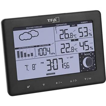 TFA Weather Station 35.1158.01.GB – Černá verze pro domov
