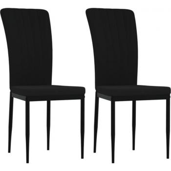 Set Sedie Pranzo Nero Ferro