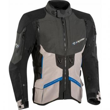 Veste textile moto Ixon Ragnar Noir Gris XL