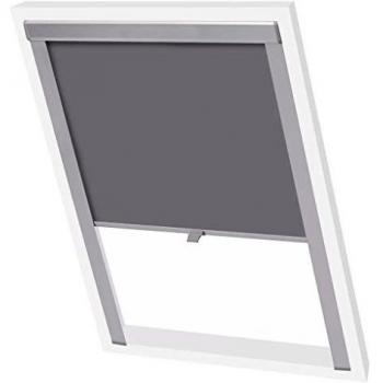 VidaXL Blackout Roller Blinds Grey F06