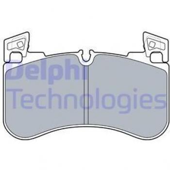 Kit de plaquettes de frein avant DELPHI LP3540 pour frein à disque