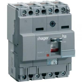 Disjuntor HNA040H 160A 3 Polos Hager