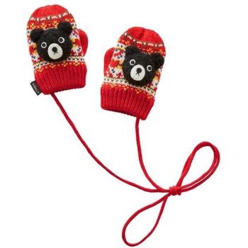 Bear Design Miki House Kids’ Winter Mittens
