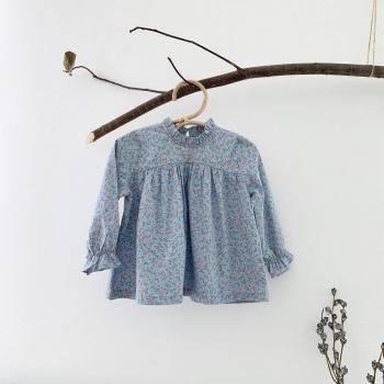 Blusa Floral de Otoño para Niñas