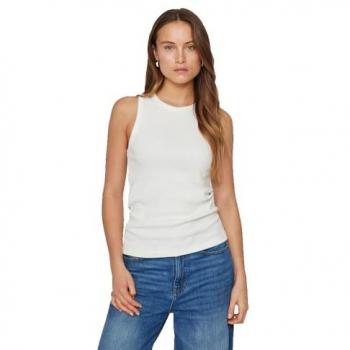 Vila Visola Damen Tanktop in Weiß