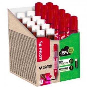 Pack v-board master avec 10 marqueurs conique moyen et 10 recharges