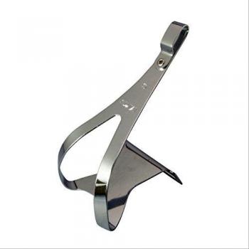 MKS Steel Toe Clip (XL, Silver)