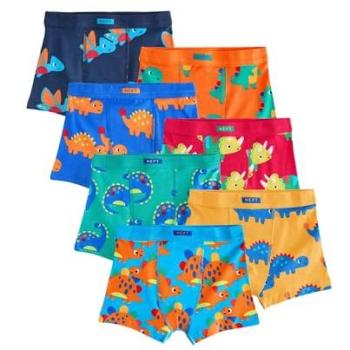 DinoSoft Next Trunks – 7 Pack mit flexiblem Taillenbund (1,5–10 Jahre)