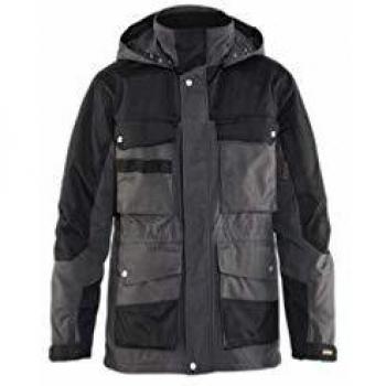 Grau‑Schwarze Blakläder Daunenparka Größe XXXL – 443419459499