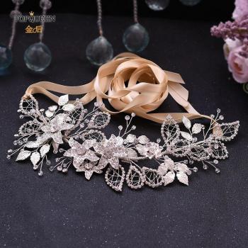 Cinturón de Diamantes de Imitación para Boda