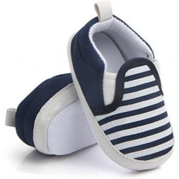 Mocassins Infantiles en Rayures