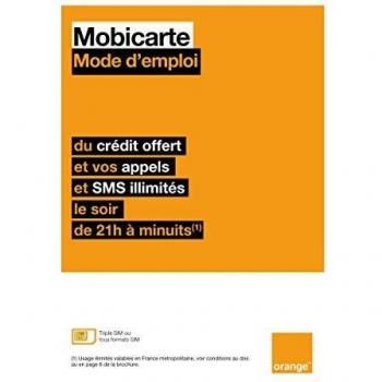 Carte SIM Prépayée Sans Abonnement