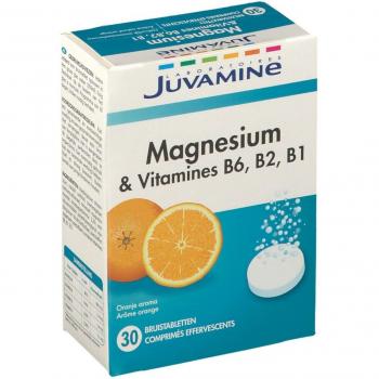 JUVAMINE Magnésium & Complexe de Vitamines B1, B2, B6