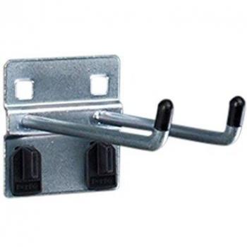 Perfo Double Hook 100mm 6mm (Pack of 5)