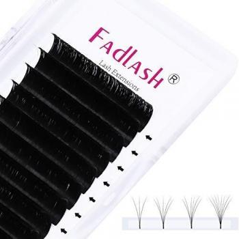 Fadlash Self Fanning Lashes 0.07 D Curl 10-11-12mm