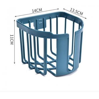 Étagère murale ventilée pour papier toilette et accessoires