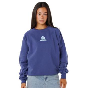 Women's Rip Curl Raglan Crew Sweatshirt (Navy, M)