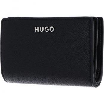 Portefeuille Moderne HUGO Noir – Femme