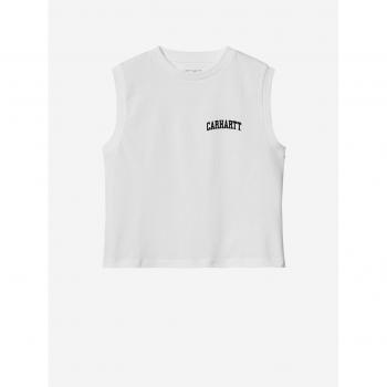 Carhartt WIP University Script Camiseta blanca para mujer