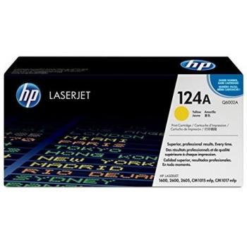 HP Hewlett Packard Toner incl. drum Q6002A yellow (ca. 2000 Pages)