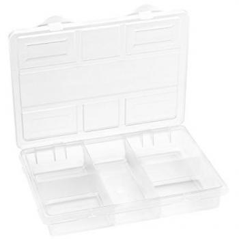 Mini‑Sortimentsbox 200 × 160 × 35 mm – 5‑Fach Kleinteile­magazin