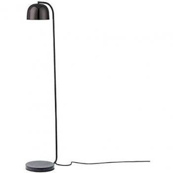 Normann Copenhagen Grant Stehleuchte, schwarz H 136cm Ø 31cm 3000K 300lm CRI80 Kabel schwarz