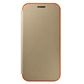 Samsung A3 2017 Flip Case with Neon Gold Design