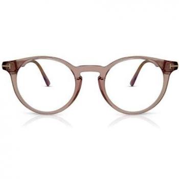 Occhiali Tom Ford 5557-B Blu Block Rosa Chiaro Unisex