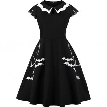 Gotisches Kleid mit Bowknot für Frauen