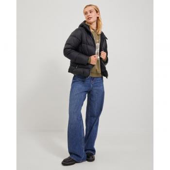 Chaqueta con capucha Jack & Jones Billie Puffer negro mujer
