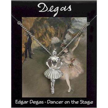 Ballerina‑Halskette „Degas“ – Les Trésors De Lily [N5268] in Silber, 20 mm Gold