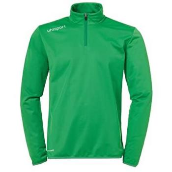 Uhlsport Half‑Zip Top for Boys & Girls – Green/White (Age 14)