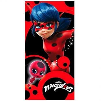 Tessuto bagno Lady Bug 70x140 cm