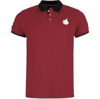 TNG Polo Uomo Rosso Super-Size