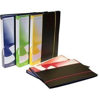Carpeta Clasificadora Grafoplas 100 Fundas Negro Din A4