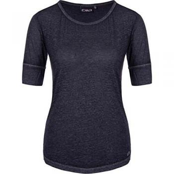 CMP Damen Jersey „Burn Out“ – 48, Marineblau, mit halber Ärmellänge