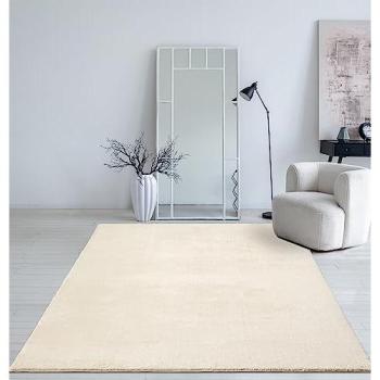 Tapis de salon « Le Confort » – Beige 120x160 cm, Lavable, Antidérapant