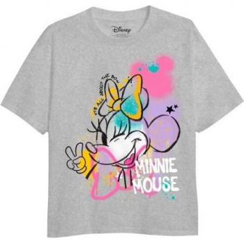 Minnie Mouse Kleurstempel Shirt – Grijs, 7-8 jaar