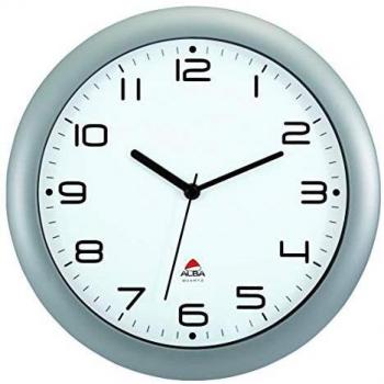 Alba Hornew Wanduhr in Grau, 30 x 5,5 cm