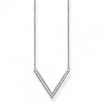 Cadena y colgante de Mujer Thomas Sabo, Plata y Circonitas