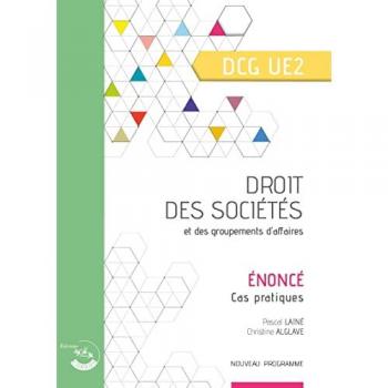 Droit Des Sociétés Et Des Groupements D'affaires Dcg Ue2