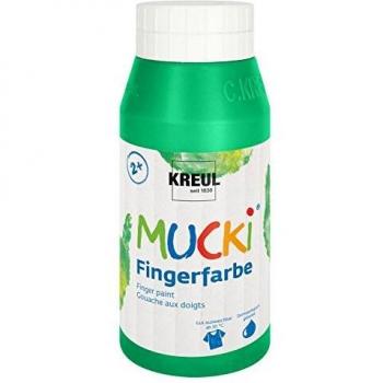 Kreul Mucki Fingerfarbe grün 750 ml