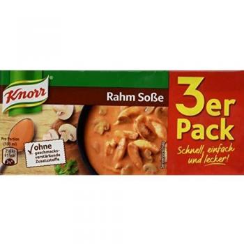 Knorr Sahnesoße, 3 x 250ml