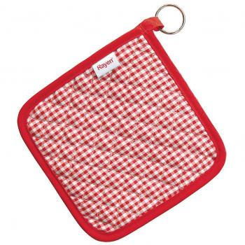 Red Cotton Kitchen Hand Warmers – 16.5 × 16.5 × 2 cm
