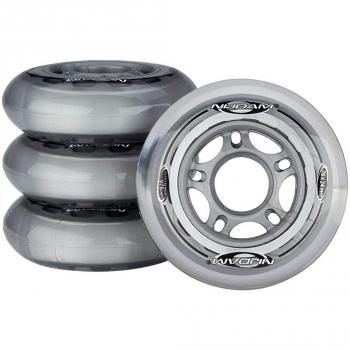 Nijdam Unisex Child 52OH Spoked Wheels for Inline Skates